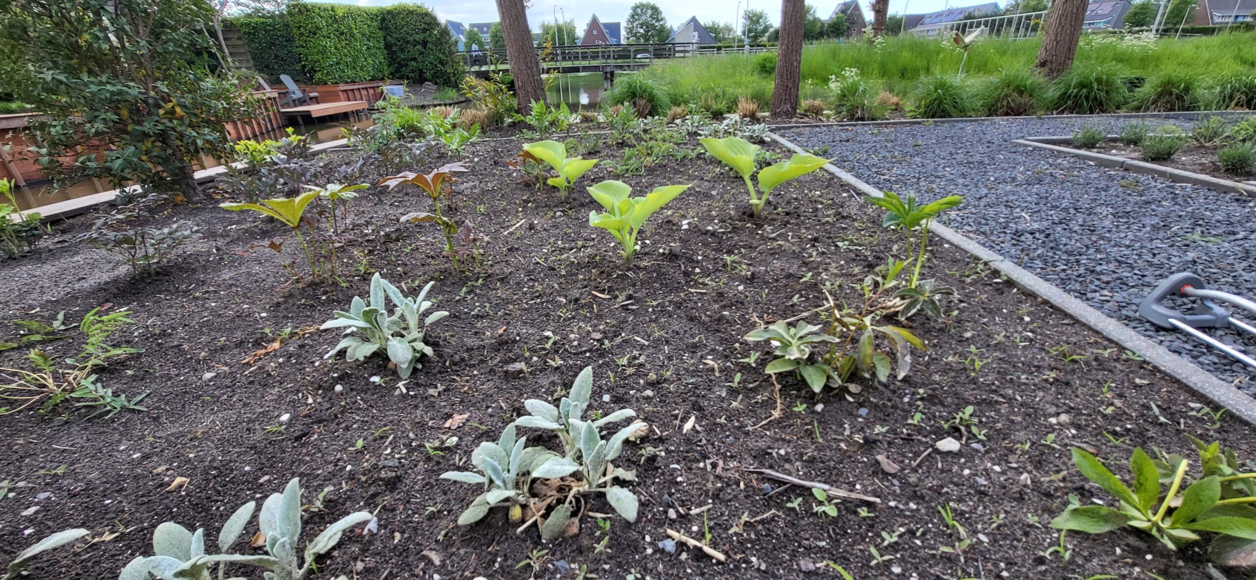 Tuin ingeplant!
